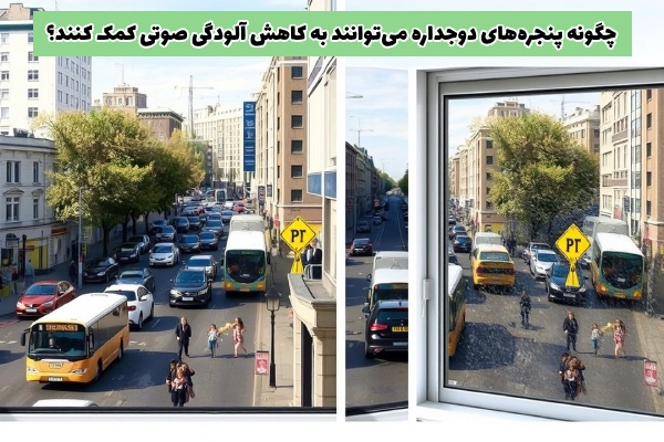 چگونه پنجره‌های دوجداره می‌توانند به کاهش آلودگی صوتی کمک کنند؟